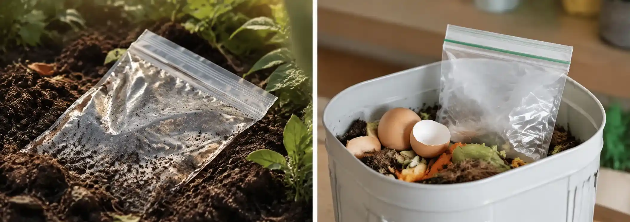 Sacs ziplock biodégradables ou compostables