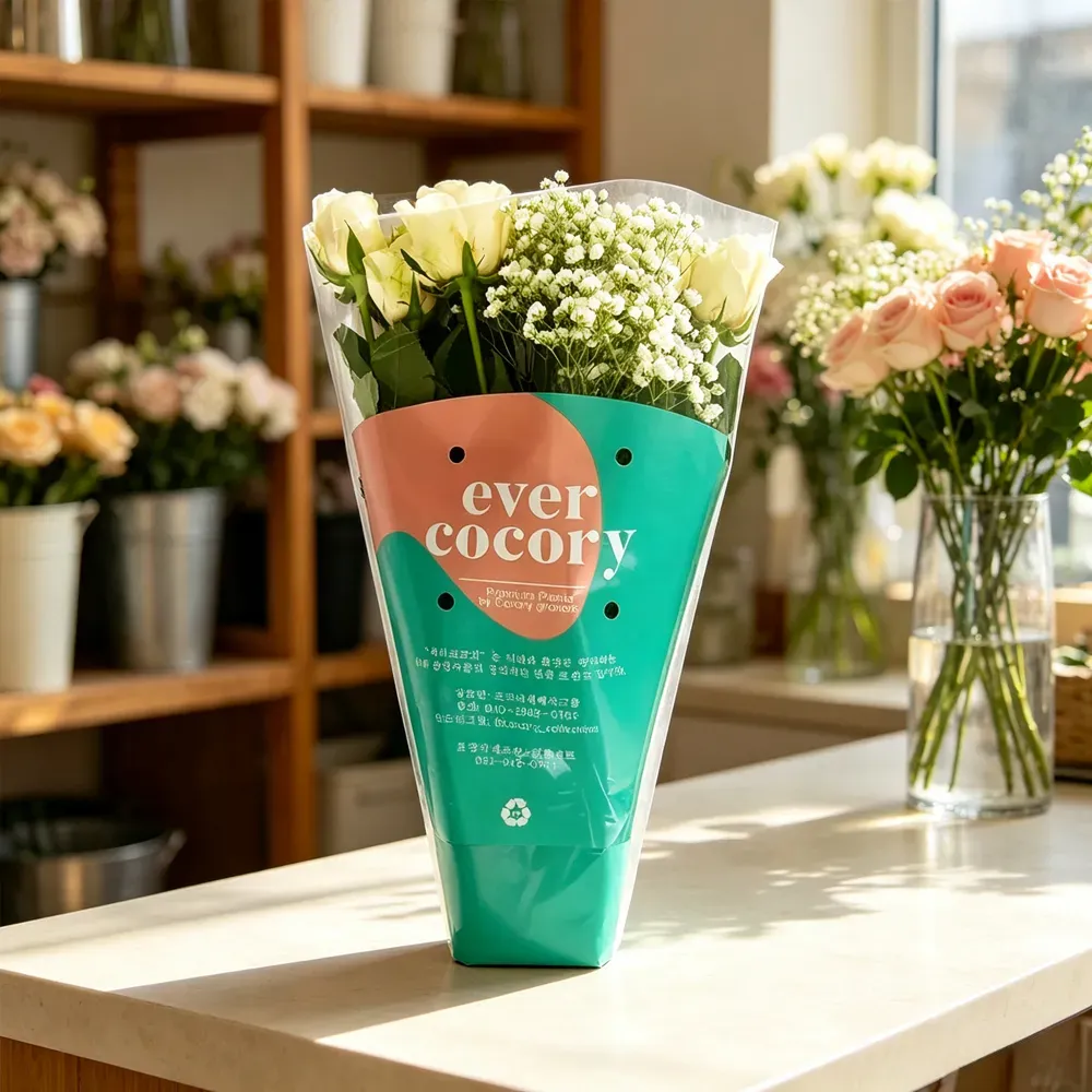 clear floral packaging bags