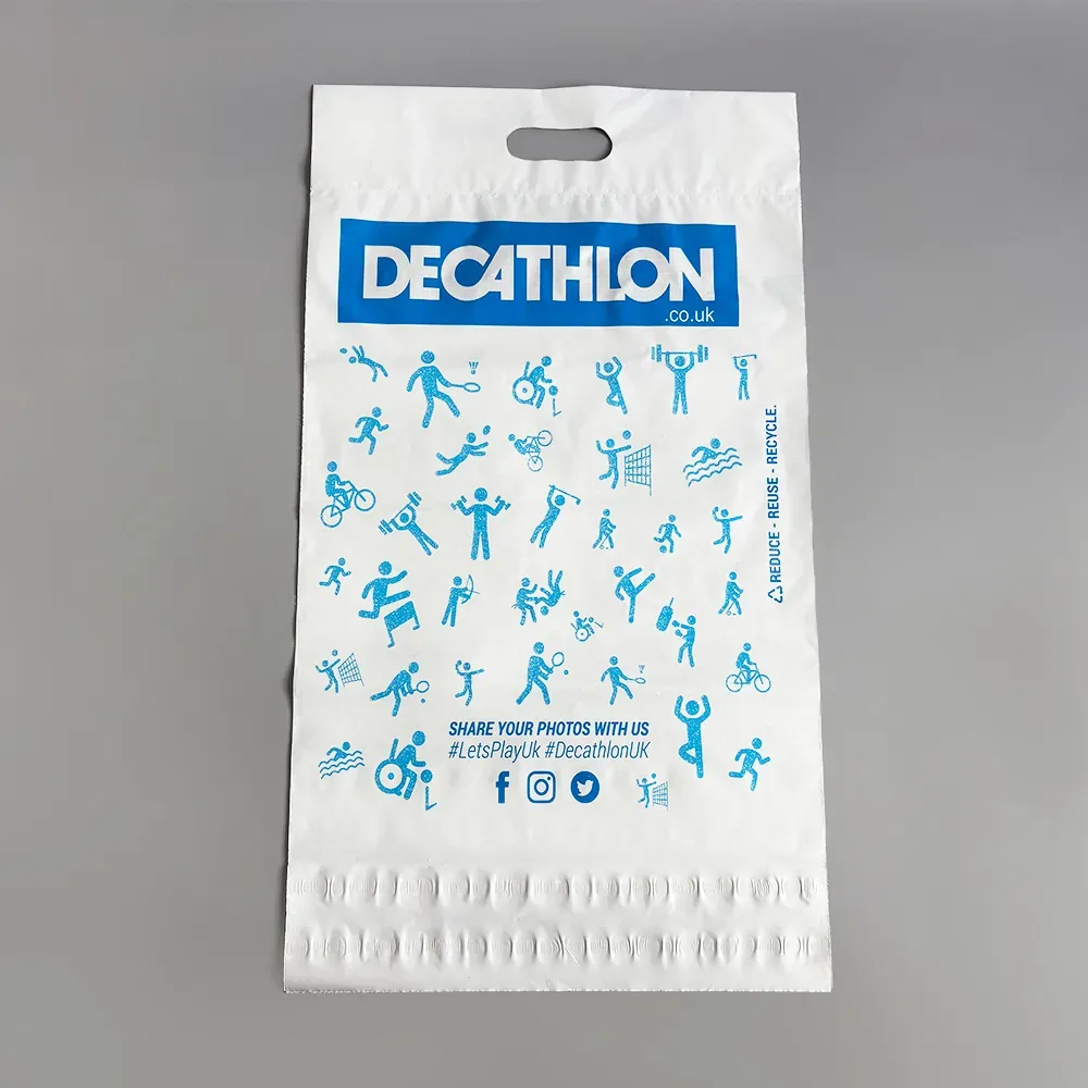 custom poly mailers with handles