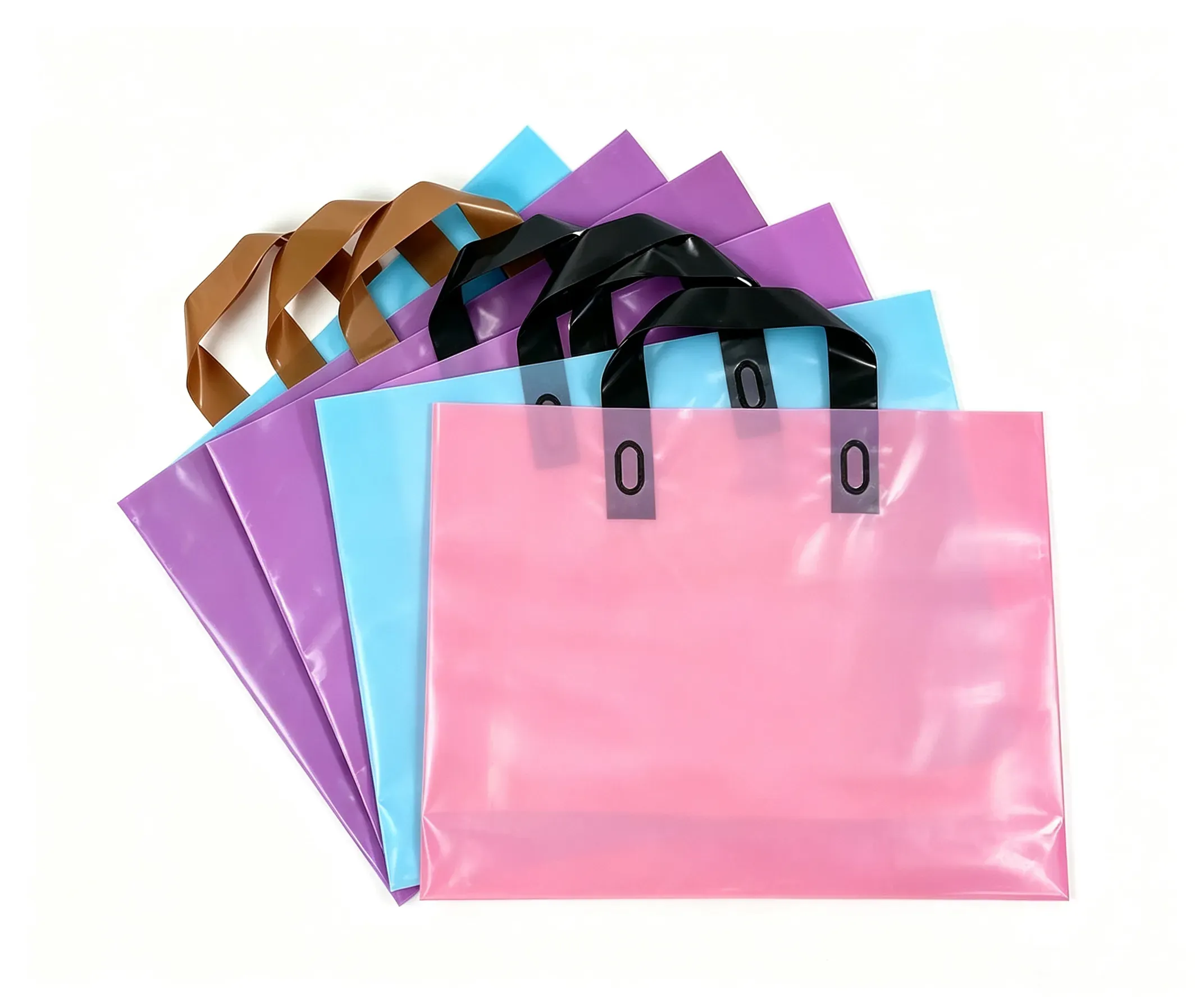 loop handle plastic bags