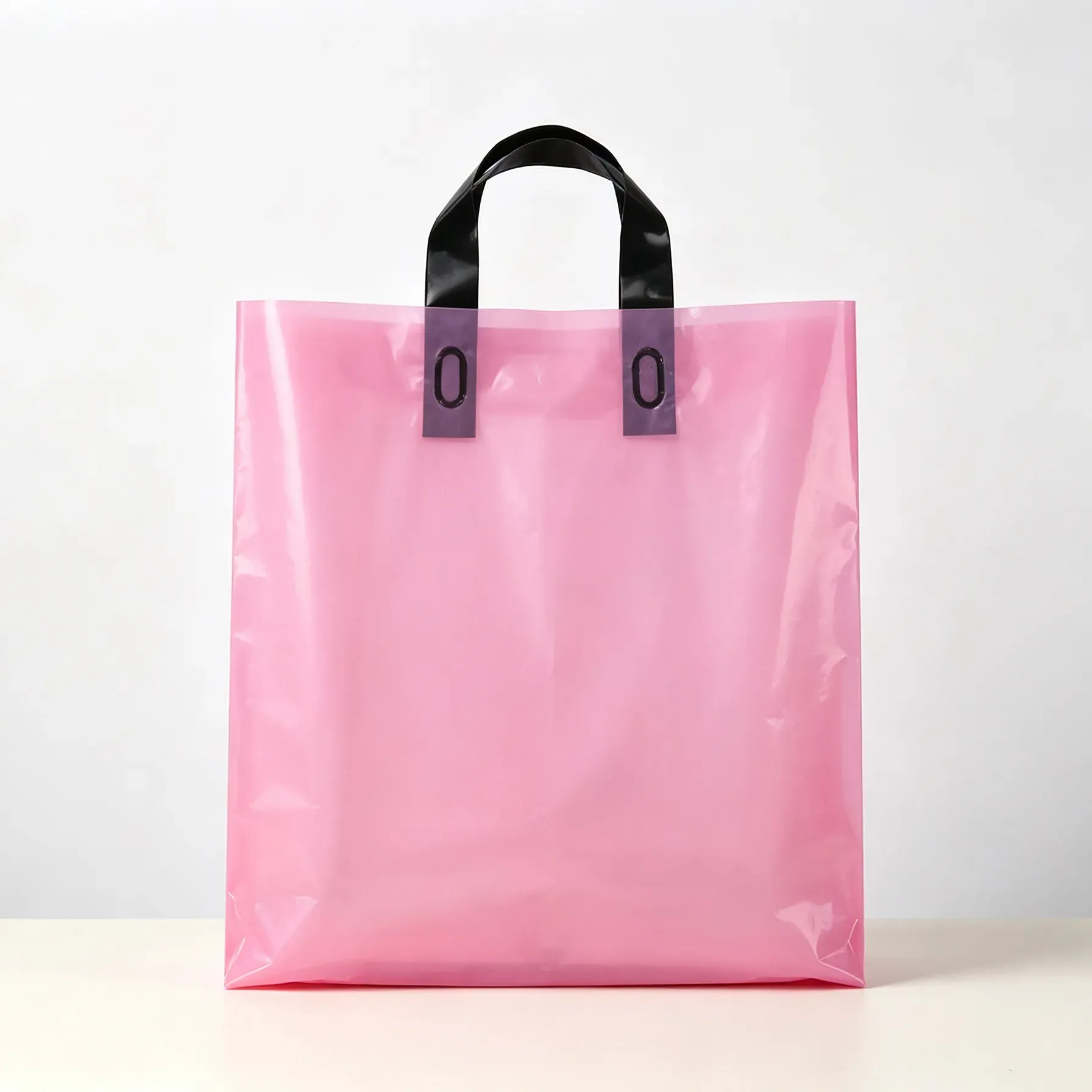 soft loop plastic handle bags